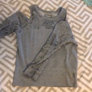 Cold shoulder DKNY sweater/sweatshirt